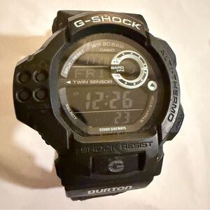 Casio G-Shock 30th Anniversary GDF-100BTN Watch - Burton Snowboards w Tin Case